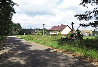 Kraszewo-Rory Village in Masovian Voivodeship, Poland