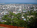 Vista de la ciudad de Shingū.