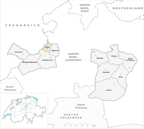 Mapo de Bättwil
