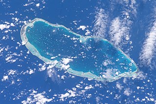 Kaukura island in French Polynesia