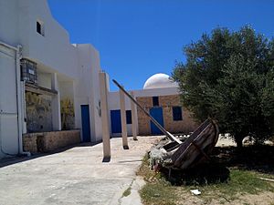 地中海離島遺産博物館の入口
