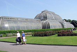 Palm House ved Kew Royal Botanic Gardens