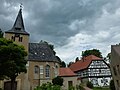 Langendorf, Kirche und Pfarrhaus