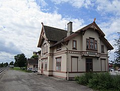 Kirkenær stasjon på Solørbanen har ingen persontrafikk i dag.