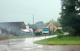 Klekotowo Village in Podlaskie Voivodeship, Poland