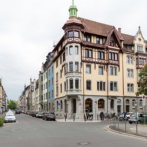 Konstanz-Paradies - Brauneggerstraße, Ecke Wallgutstraße