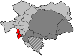 Розташування Австрійське Примор'я