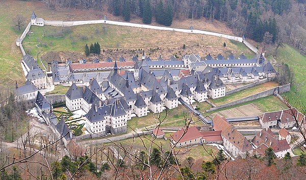 The Grande Chartreuse monastery