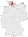 district Rendsburg-Eckernförde - Drapeau