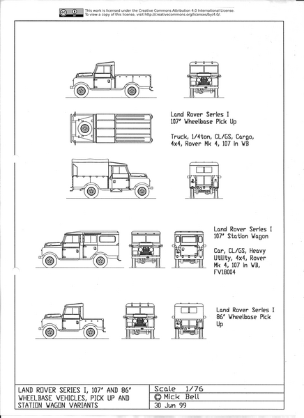 File:Land Rover Series I, 107 inch and 86 inch Wheelbase Vehicles.png
