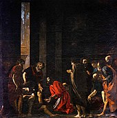 Lavanda dei piedi (1622) - Certosa di San Martino, Napoli.