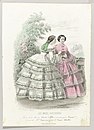 Les Modes Parisiennes, 1856, No. 698.