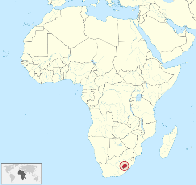 File:Lesotho in Africa (special marker).svg