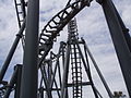 Thumbnail for File:Lethal Weapon - The Ride - inversions.JPG