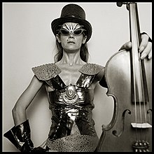 Lina Mangiacapre, pictured in 1987 Lina Mangiacapre - Augusto De Luca photographer.jpg