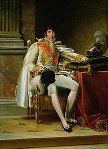 alt=Ludvík Bonaparte Holandský král na portrétu z roku 1809/1810
