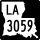 Louisiana Highway 3059 marker