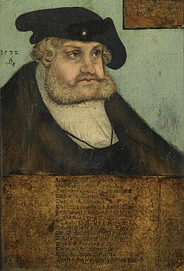 Lucas Cranach d.Ä. - Bildnis Kurfürst Friedrich des Weisen von Sachsen, 1532.jpg