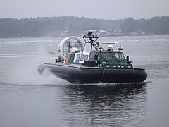 Gendarmerie hovercraft