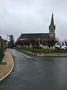 La iglesia de Saint-Jean-Baptiste en 2017.