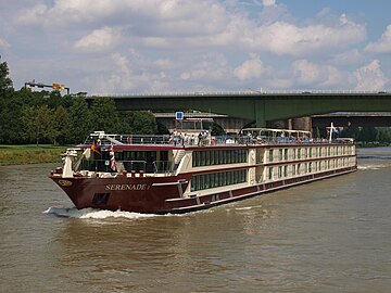 Cruisevaart op de Rijn