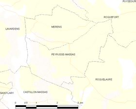 Map commune FR insee code 32316.png