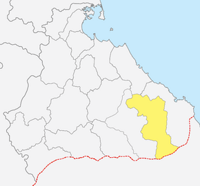 Kart over Kumgang
