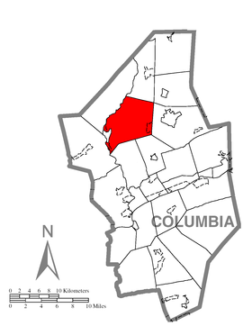 Localização de Greenwood Township