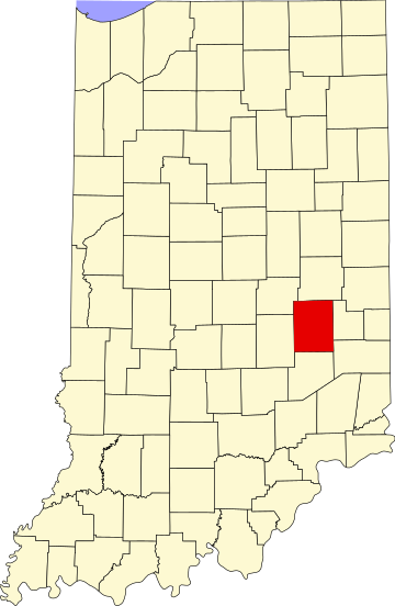 List of Indiana state historical markers in Rush County