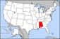 Map of USA highlighting Alabama.png