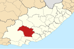 Location in the Eastern Cape