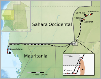 Mapa tren do ferro de Mauritania.png