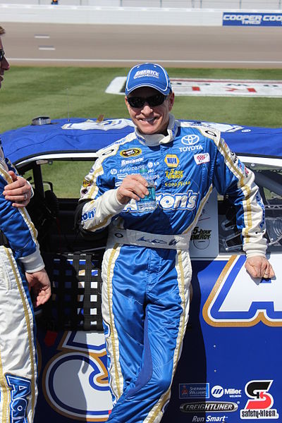 Mark Martin drove the 01 part-time in 2007, he would move to DEI's 8 car with Aric Almirola in 2008.