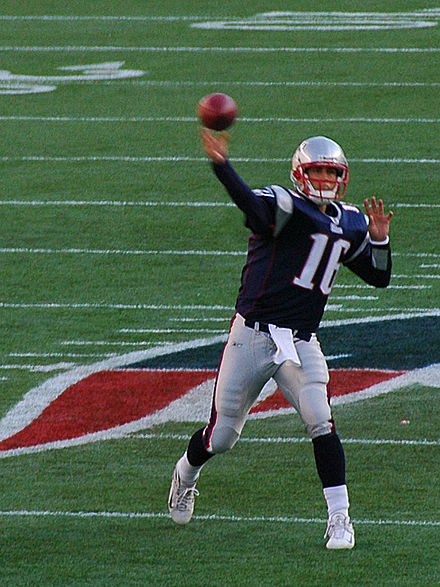 Cassell with the Patriots in 2008