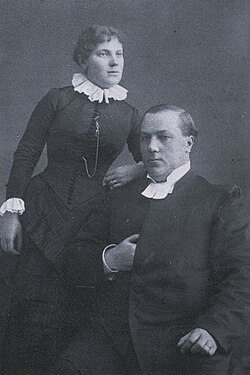 Matti Hinkula ja vaimonsa Adelaide Mathilda Berglund