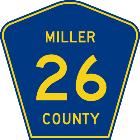 File:Miller County Route 26 AR.svg