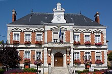 Ang Town Hall sa Milly-la-Forêt