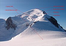 Le Rocher de la Tournette où s'est écrasé l'avion et les lieux à proximité