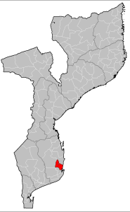 Distretto di Morrumbene – Localizzazione