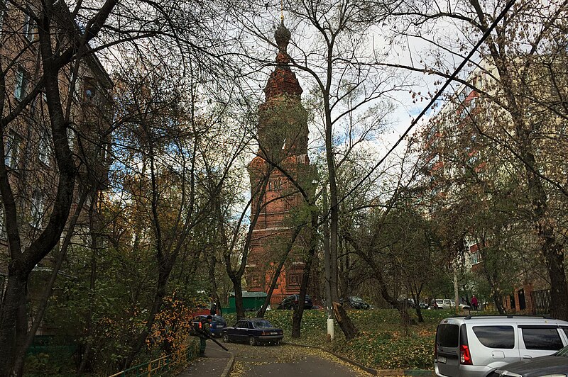 File:Moscow, belltower of Kazansky Golovinsky convent, 2016 (3).jpg