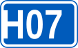 Highway H07 shield}