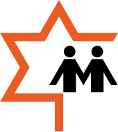 Party logo during the 1980s NDP logo, 1984-1993.svg