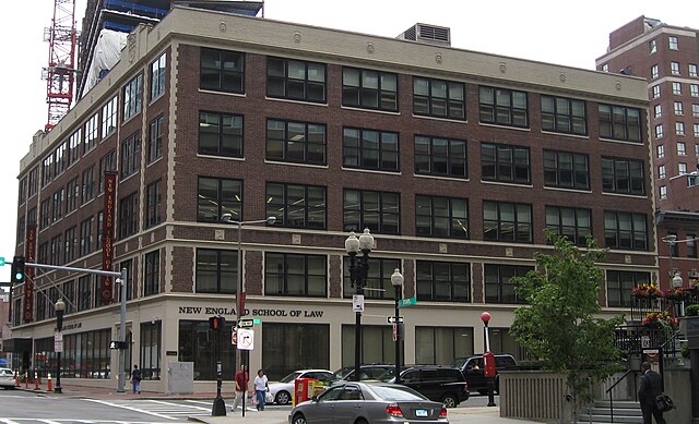 Main academic building on Stuart Street