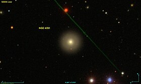 Suuntaa-antava kuva artikkelista NGC 4391