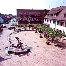 Rathausplatz in Neuenburg am Rhein