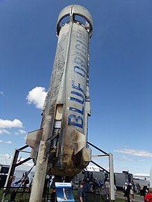 New Shepard booster New Shepard booster at Oshkosh Airventure 2017 02 (36143645465).jpg