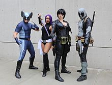 Uncanny X-Force 2010 (Wolverine, Psylocke, Domino et Deadpool