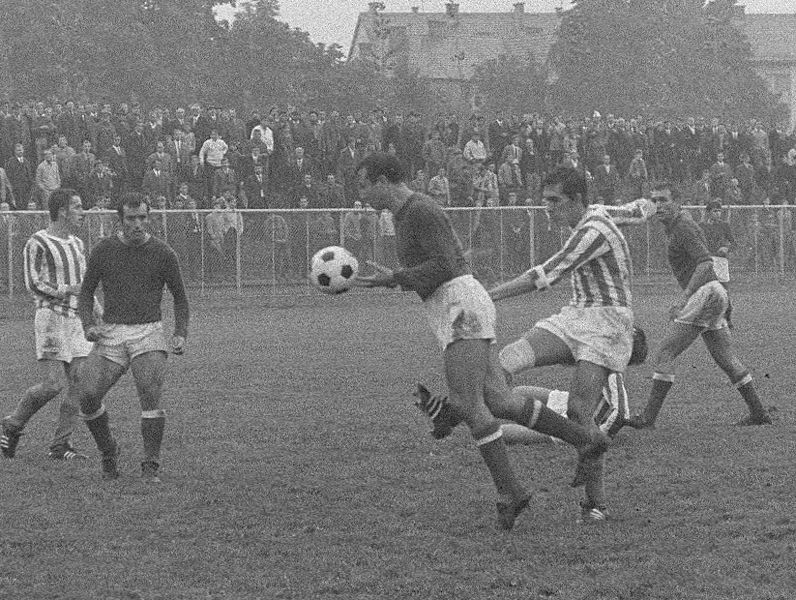 File:Nogomet Železničar - Šibenik v drugi zvezni ligi SFRJ 1969.jpg