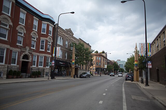 North Halsted, Chicago in 2015
