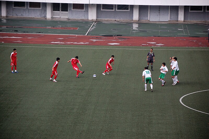 File:North Korea-Pyongyang-Kim Il-Sung Stadium-Football game with Turkmenistan-02.jpg